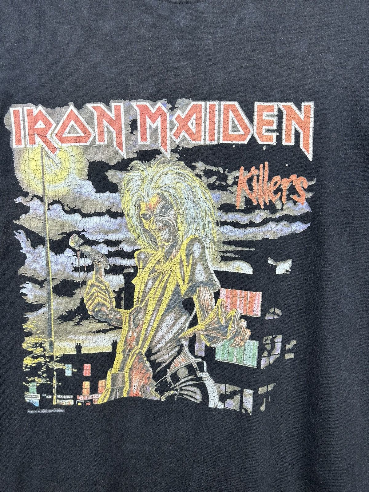 Band Tees Mens Vintage Iron Maiden T Shirt rock band tee y2k rare Size US M / EU 48-50 / 2 - 3 Thumbnail