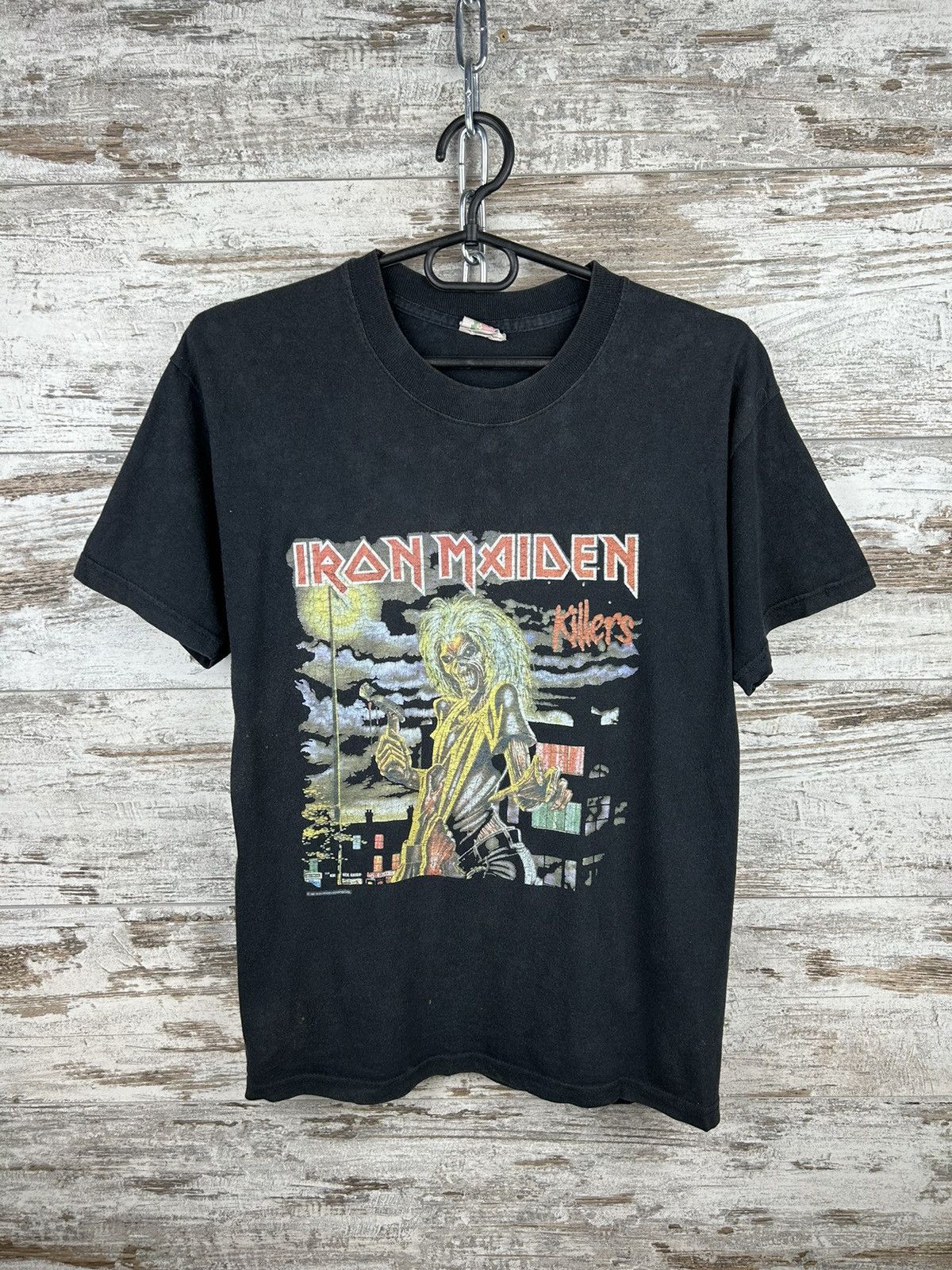 Band Tees Mens Vintage Iron Maiden T Shirt rock band tee y2k rare Size US M / EU 48-50 / 2 - 1 Thumbnail
