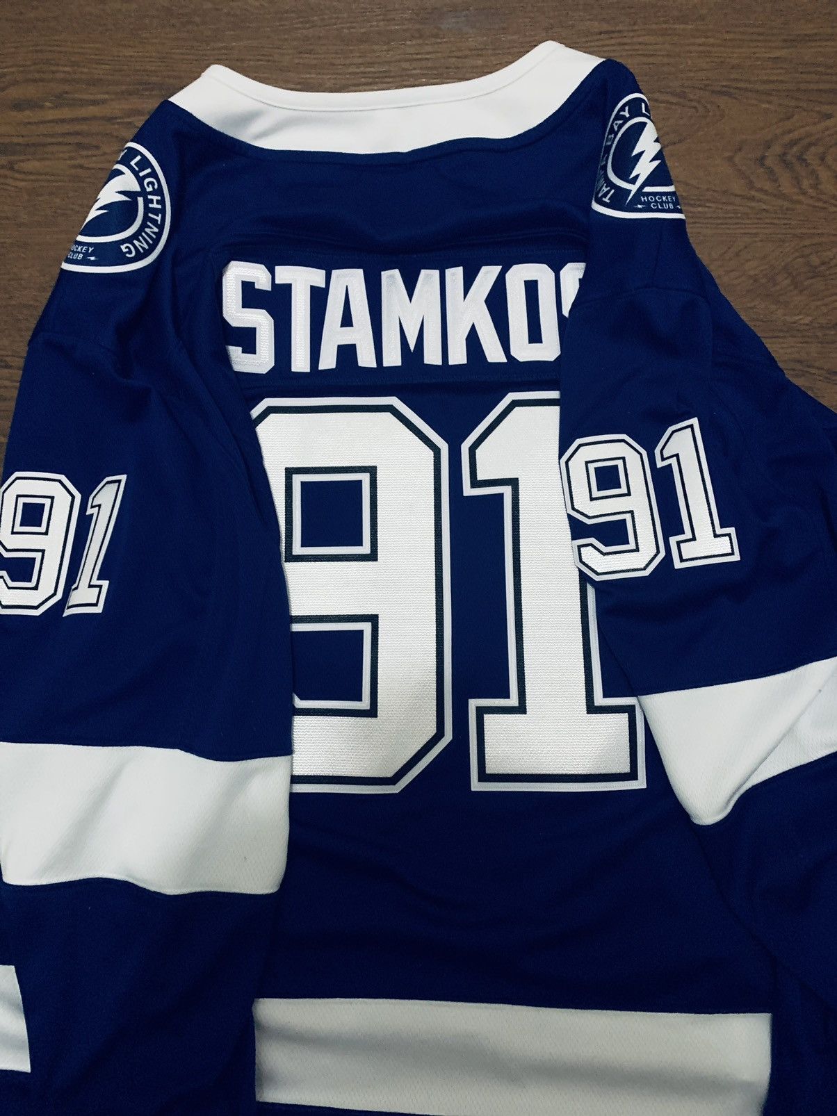 NHL Tampa Bay Lightning Fanatics Jersey Blue 3XL Size US XXL / EU 58 / 5 - 4 Thumbnail