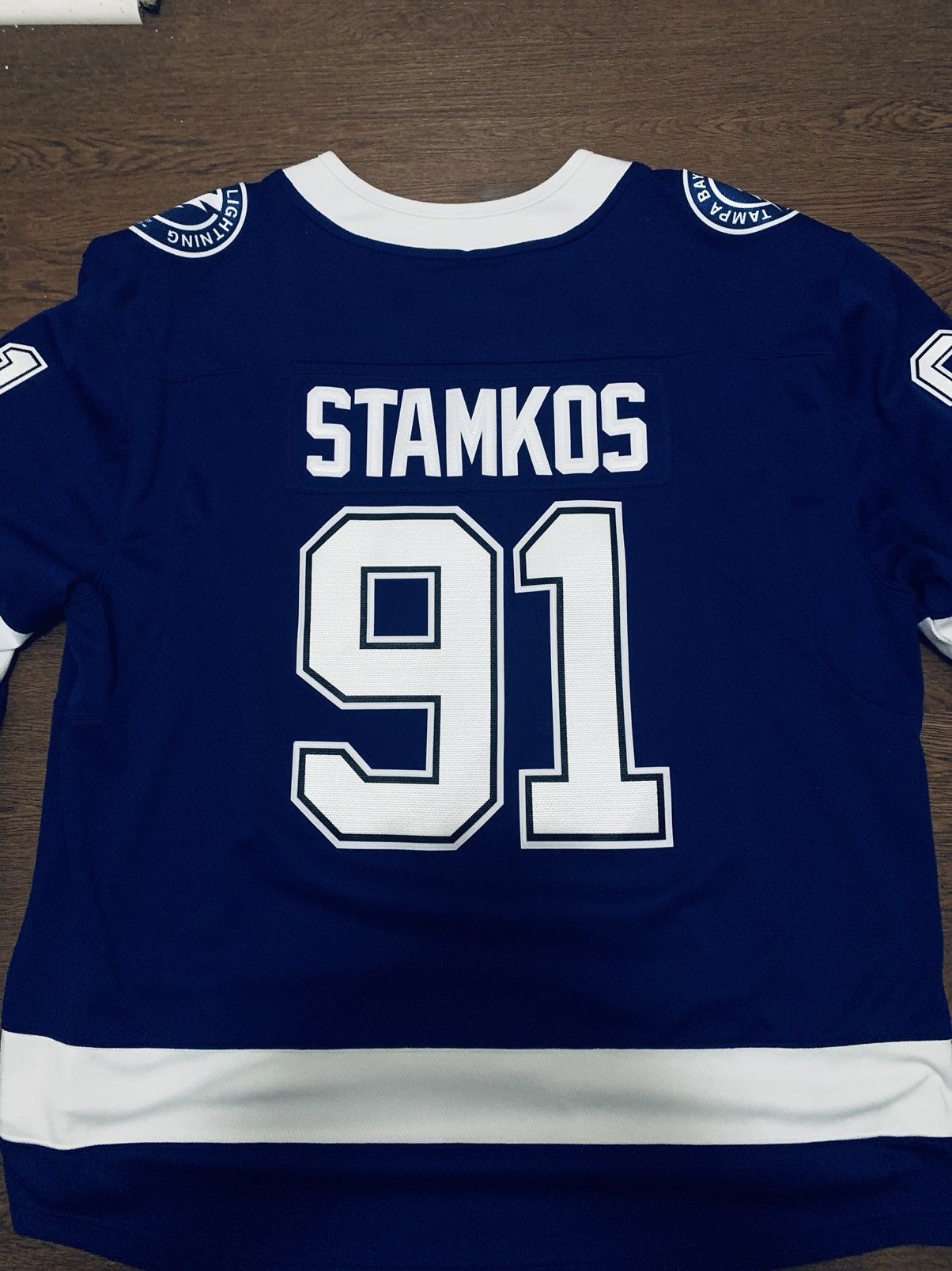 NHL Tampa Bay Lightning Fanatics Jersey Blue 3XL Size US XXL / EU 58 / 5 - 3 Thumbnail