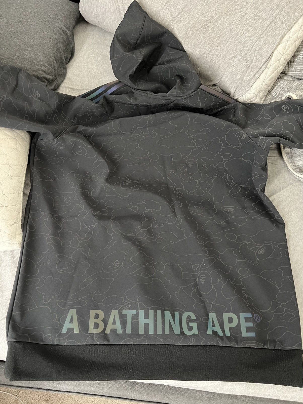 adidas - adidas × BAPE TECH HOODIE XS (日本サイズS) BAPE x Adidas Tech Hoodie Black Men's - FW18 - US