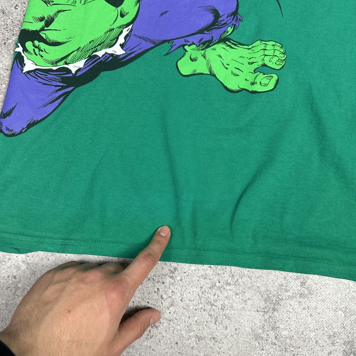 Marvel Comics Vintage 00s Marvel Comics Hulk graphic tee movie hanes y2k Size US L / EU 52-54 / 3 - 7 Thumbnail