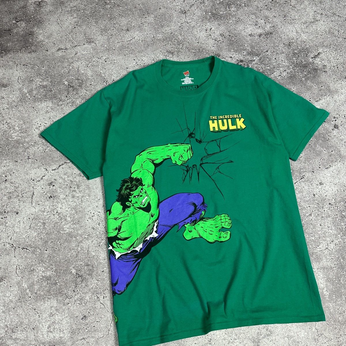 Marvel Comics Vintage 00s Marvel Comics Hulk graphic tee movie hanes y2k Size US L / EU 52-54 / 3 - 3 Thumbnail