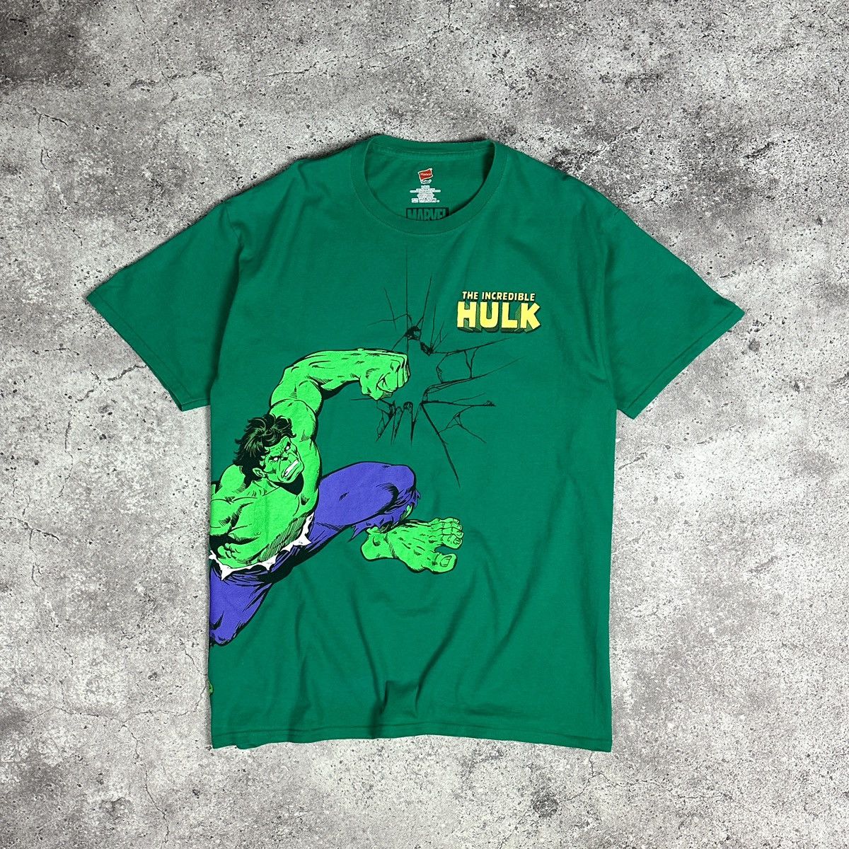 Marvel Comics Vintage 00s Marvel Comics Hulk graphic tee movie hanes y2k Size US L / EU 52-54 / 3 - 1 Thumbnail