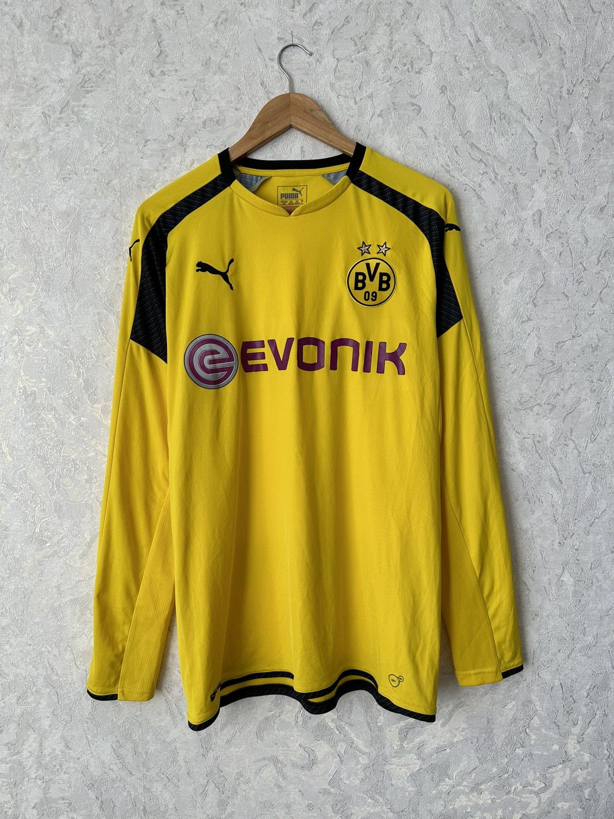 Long Sleeve Puma Borussia Dortmund T Shirt PUMA Borussia Dortmund