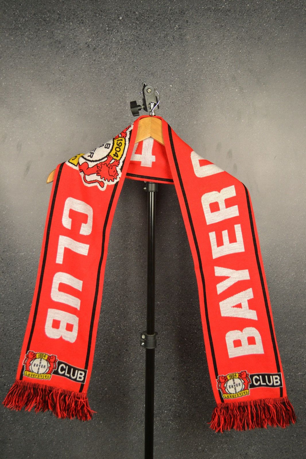 Vintage Bayer 04 Leverkusen Vintage Football Scarf Soccer Size ONE SIZE - 2 Thumbnail