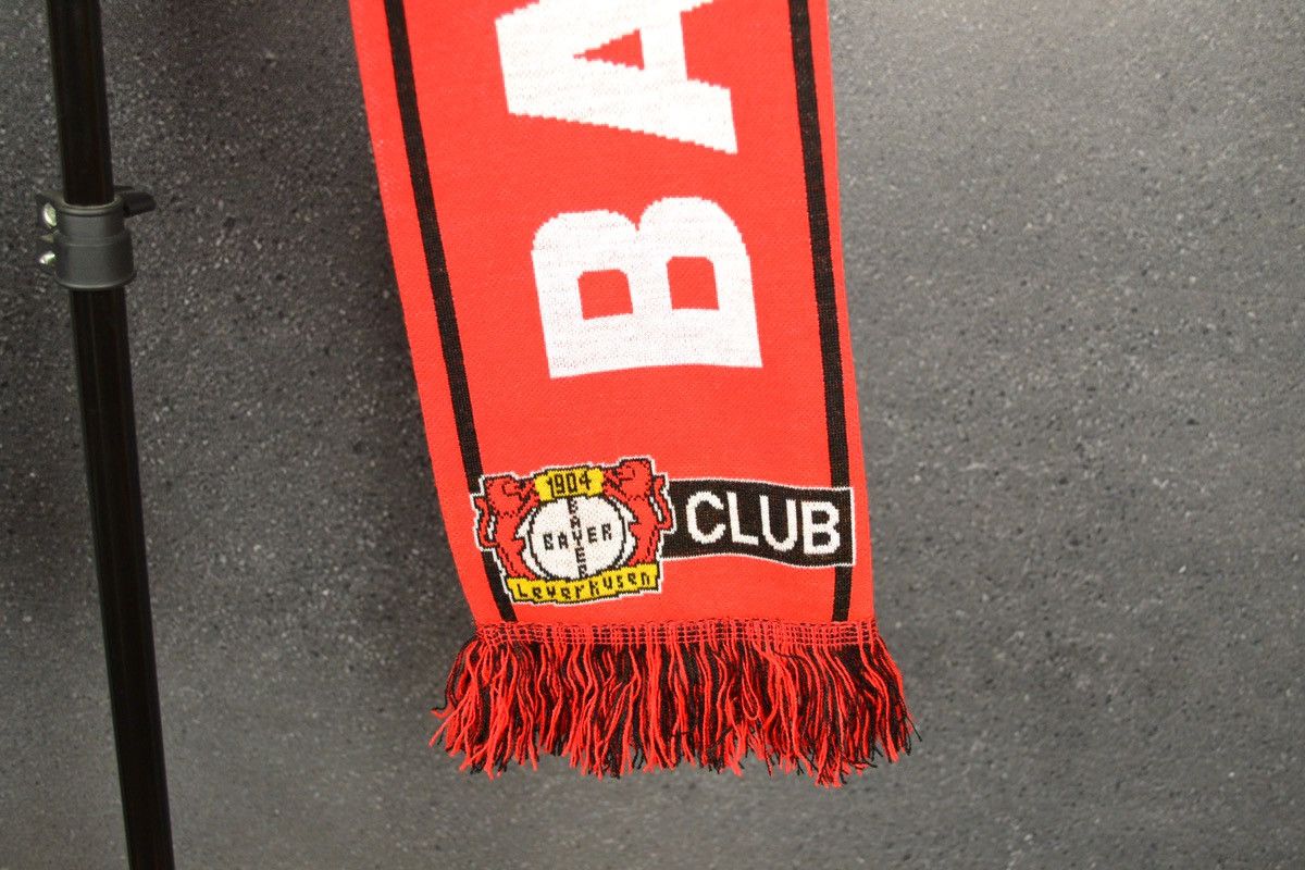 Vintage Bayer 04 Leverkusen Vintage Football Scarf Soccer Size ONE SIZE - 3 Thumbnail