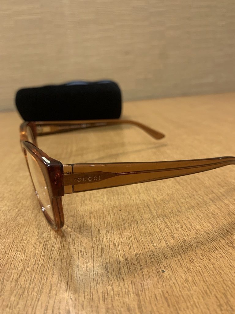 Gucci GUCCI SQUARE ACETATE OPTICAL GLASSES Size ONE SIZE - 8 Thumbnail