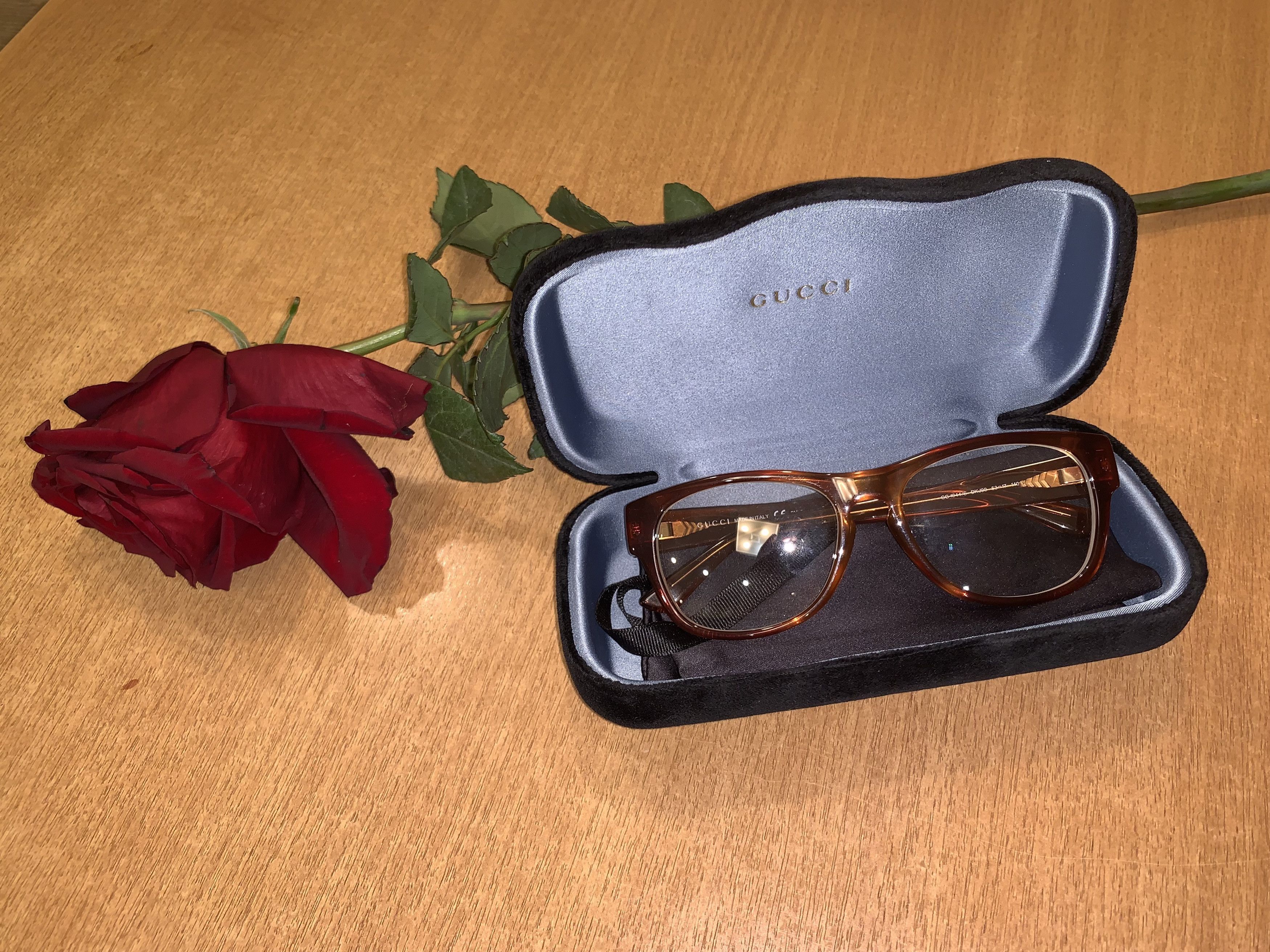 Gucci GUCCI SQUARE ACETATE OPTICAL GLASSES Size ONE SIZE - 3 Thumbnail