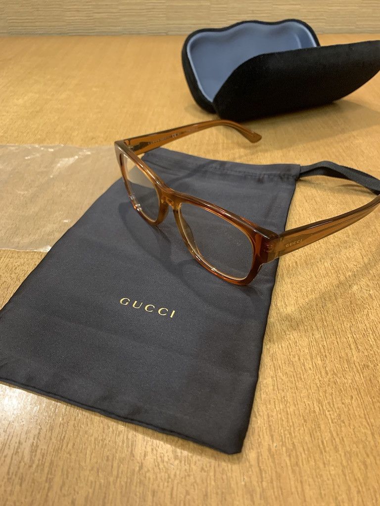 Gucci GUCCI SQUARE ACETATE OPTICAL GLASSES Size ONE SIZE - 11 Thumbnail
