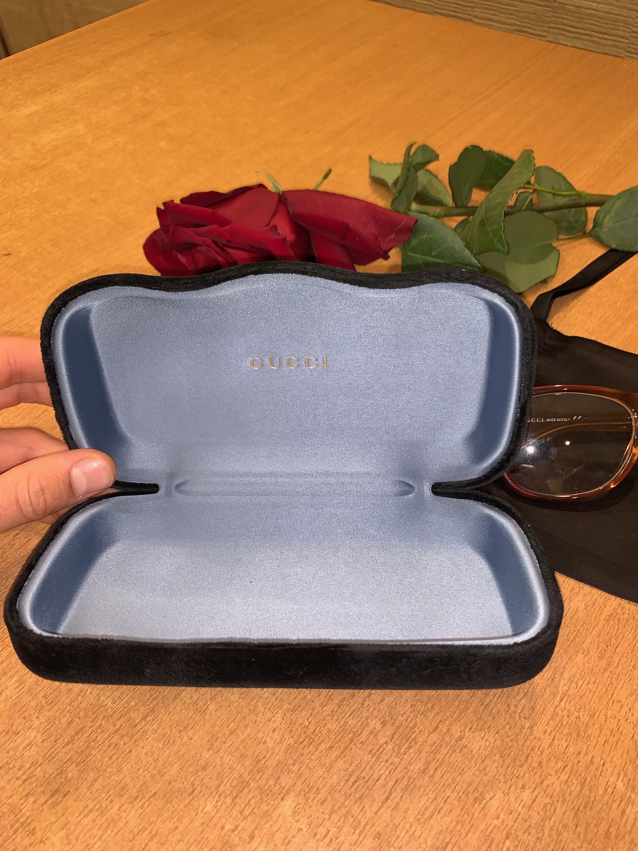 Gucci GUCCI SQUARE ACETATE OPTICAL GLASSES Size ONE SIZE - 5 Thumbnail