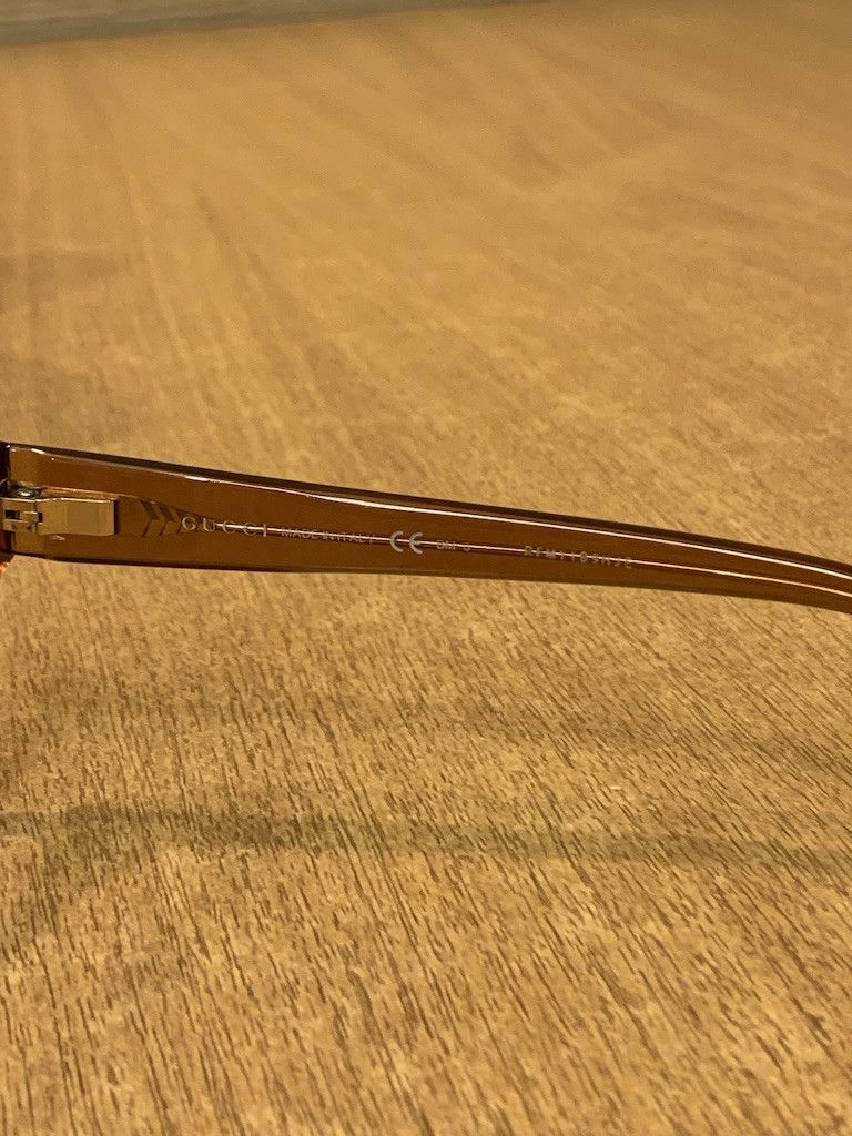 Gucci GUCCI SQUARE ACETATE OPTICAL GLASSES Size ONE SIZE - 10 Thumbnail