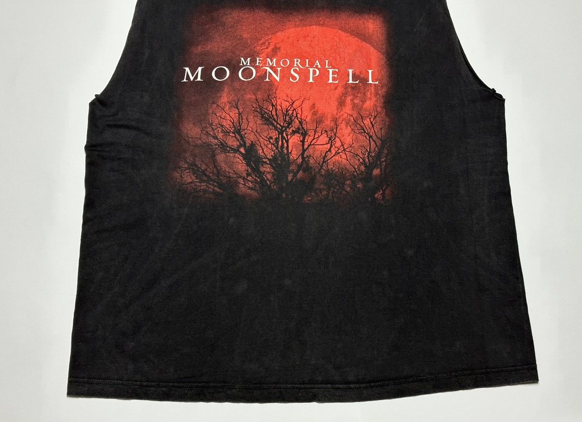 Band Tees Vintage Moonspell Rock Band Memorial Blood Tells Size US XL / EU 56 / 4 - 3 Thumbnail