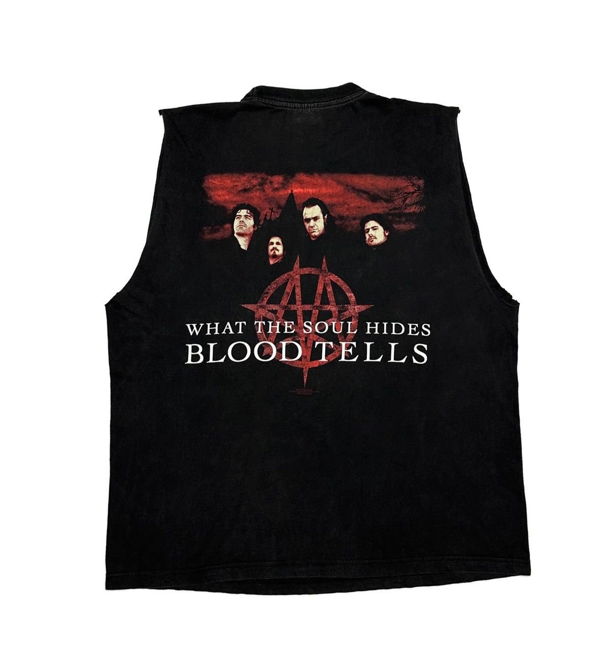 Band Tees Vintage Moonspell Rock Band Memorial Blood Tells Size US XL / EU 56 / 4 - 2 Thumbnail