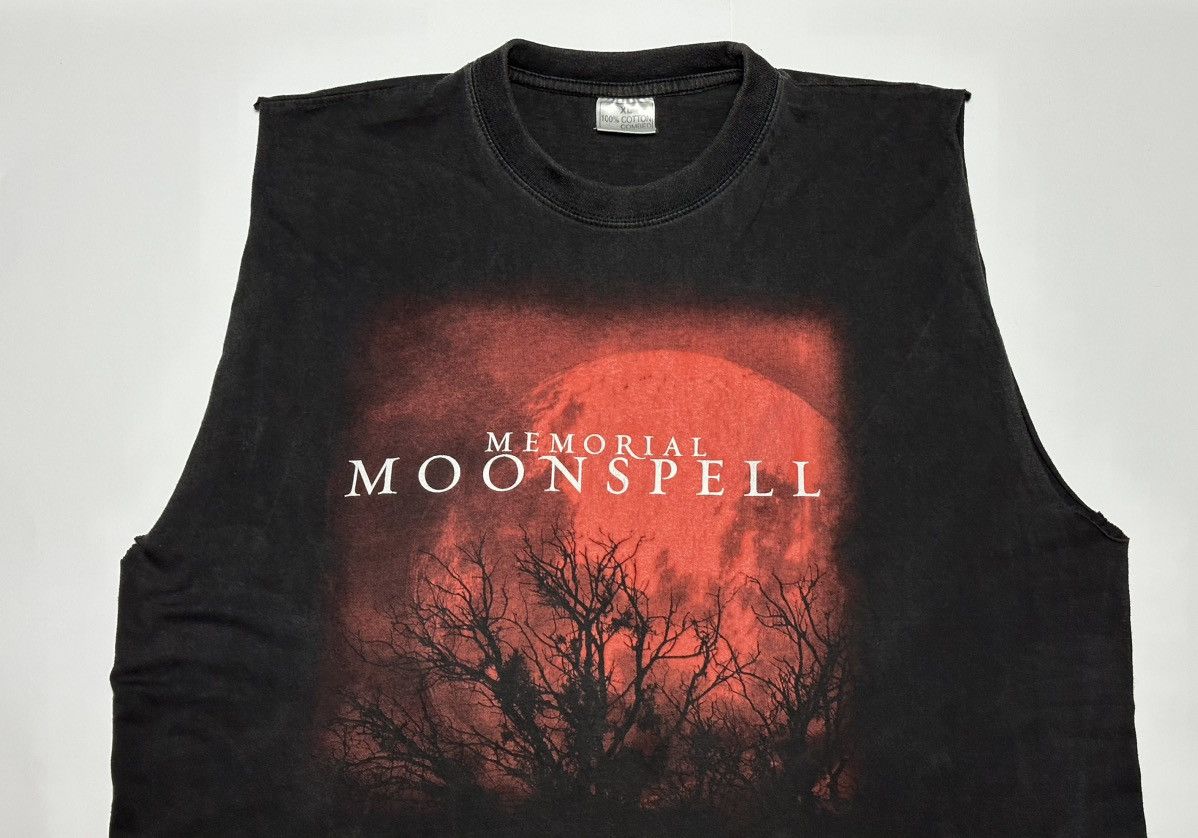 Band Tees Vintage Moonspell Rock Band Memorial Blood Tells Size US XL / EU 56 / 4 - 4 Thumbnail