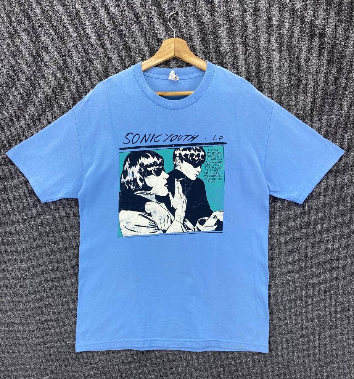 Band Tees × Vintage Vintage Sonic Youth Punk Rock Band Tees T Shirts Size US L / EU 52-54 / 3 - 1 Thumbnail