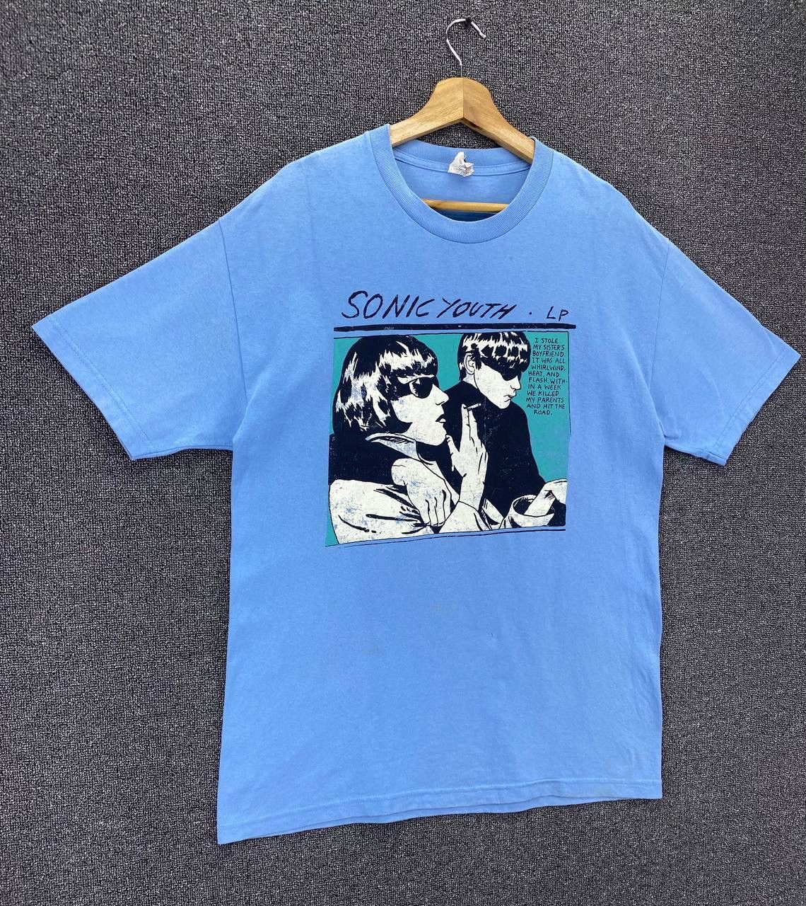 Band Tees × Vintage Vintage Sonic Youth Punk Rock Band Tees T Shirts Size US L / EU 52-54 / 3 - 2 Thumbnail