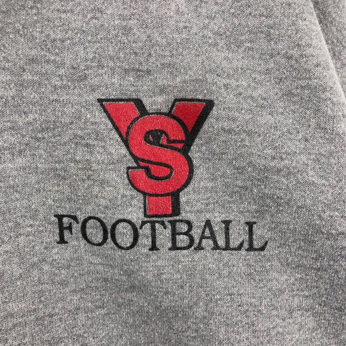 Jerzees × Vintage Vtg 90’ YS FOOTBALL Sweatshirt Pullover Jumper Sweater Size US XL / EU 56 / 4 - 3 Thumbnail