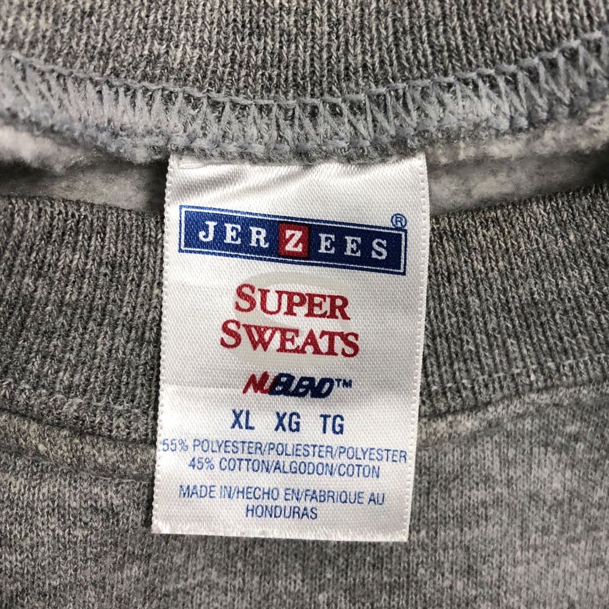 Jerzees × Vintage Vtg 90’ YS FOOTBALL Sweatshirt Pullover Jumper Sweater Size US XL / EU 56 / 4 - 5 Thumbnail