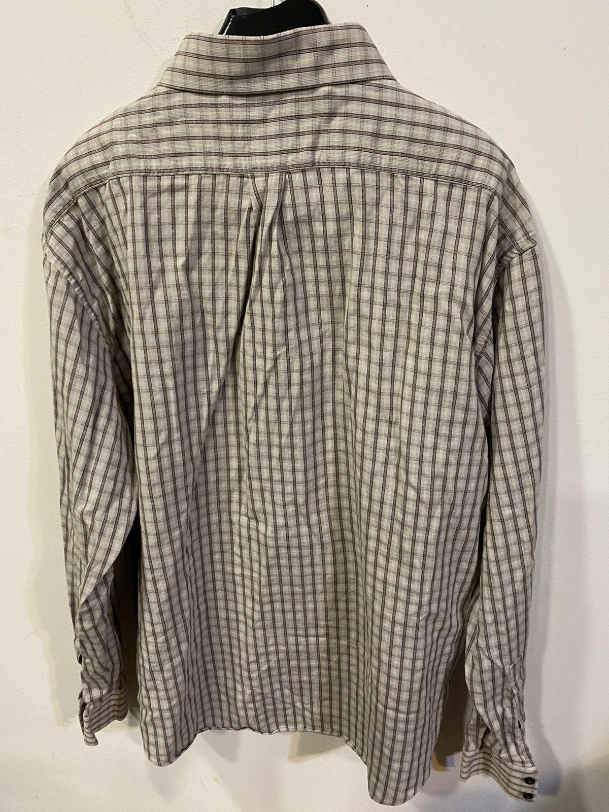 Yves Saint Laurent Cotton YSL Shirt Plaid Yves Saint Laurent Shirt Size US XXL / EU 58 / 5 - 13 Thumbnail