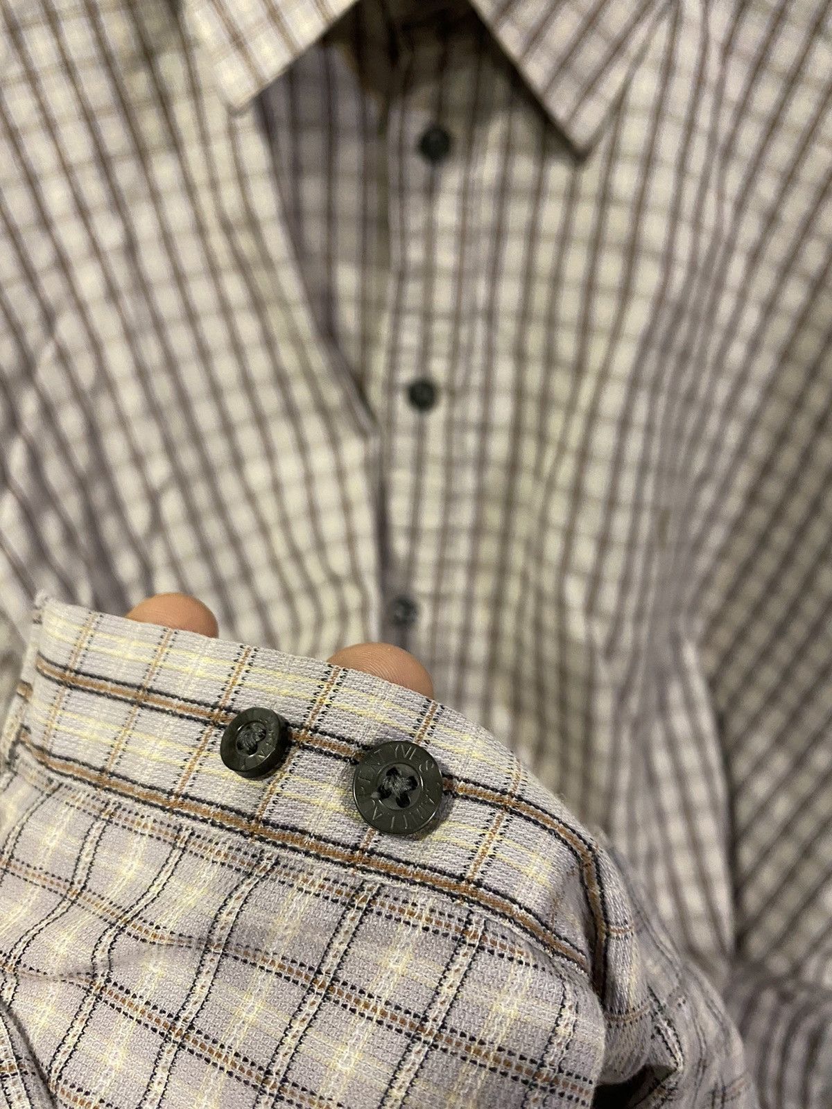 Yves Saint Laurent Cotton YSL Shirt Plaid Yves Saint Laurent Shirt Size US XXL / EU 58 / 5 - 11 Thumbnail