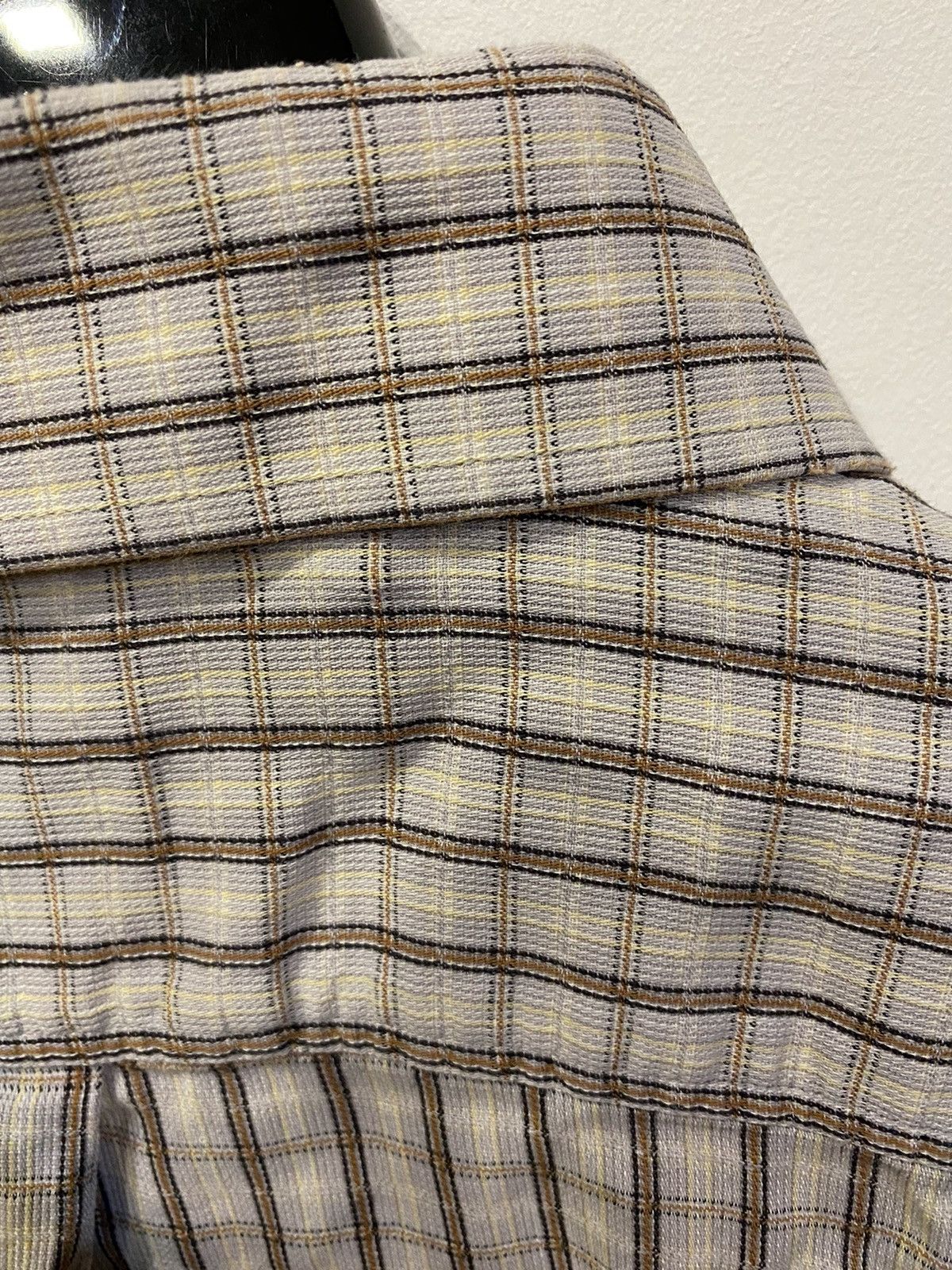 Yves Saint Laurent Cotton YSL Shirt Plaid Yves Saint Laurent Shirt Size US XXL / EU 58 / 5 - 12 Thumbnail