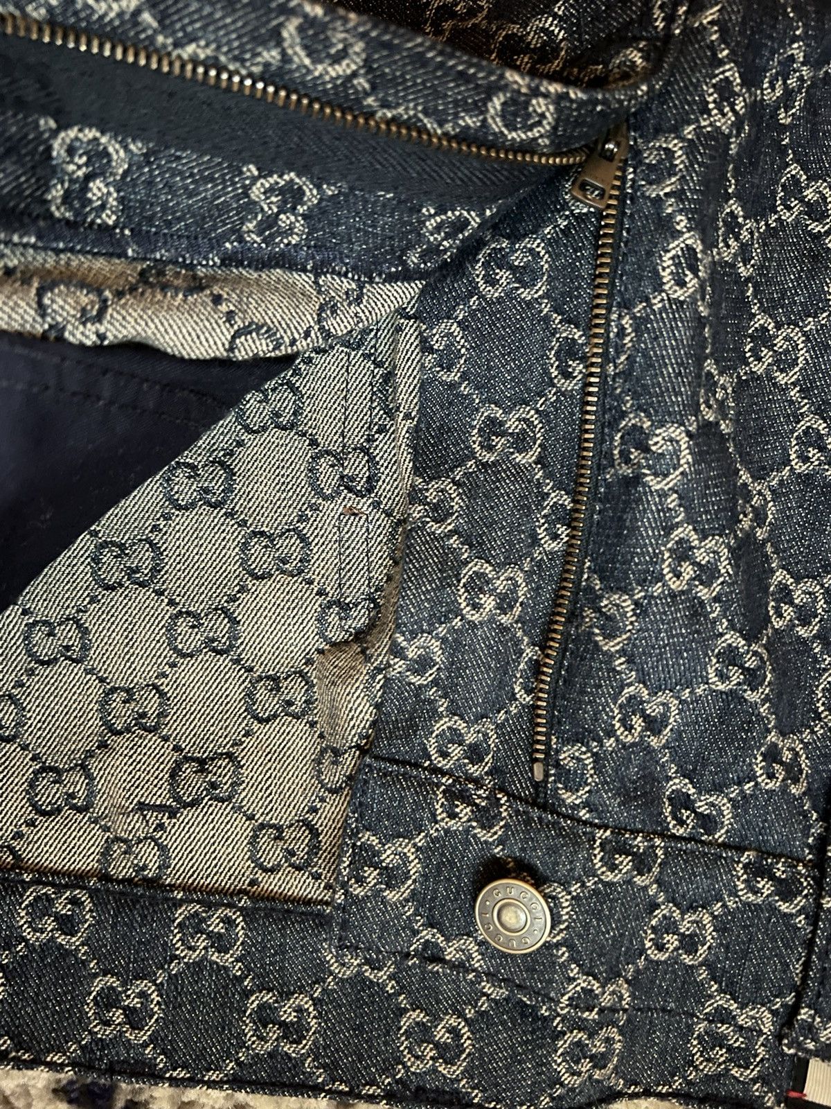 Gucci Washed GG denim pant Size US 28 / EU 44 - 6 Thumbnail