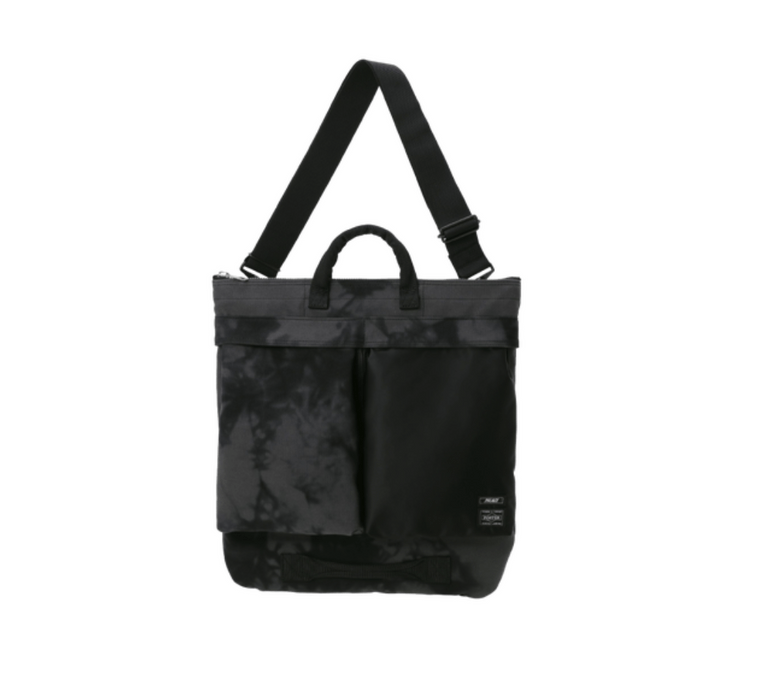 Palace Palace x Porter 2 Way Helmet Bag Black Wave Dye | Grailed