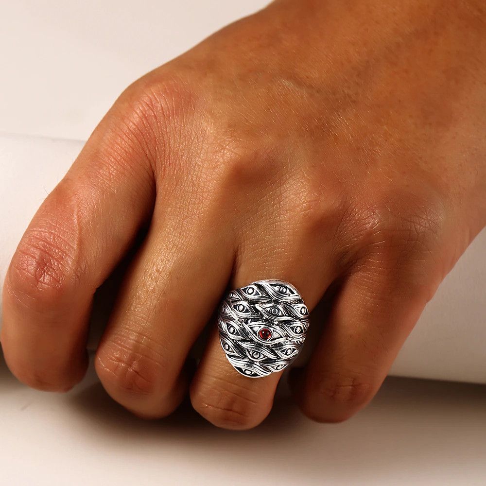 Jewelry Demon Eye Ring Size ONE SIZE - 3 Thumbnail