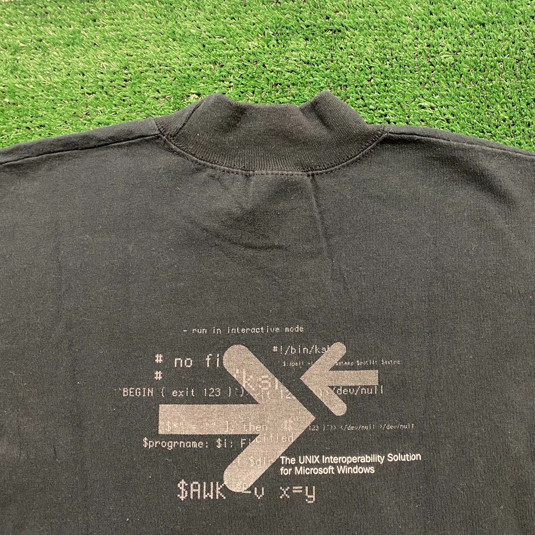 Microsoft Microsoft Windows Unix Vintage Computers Tech T-Shirt Size US M / EU 48-50 / 2 - 5 Thumbnail