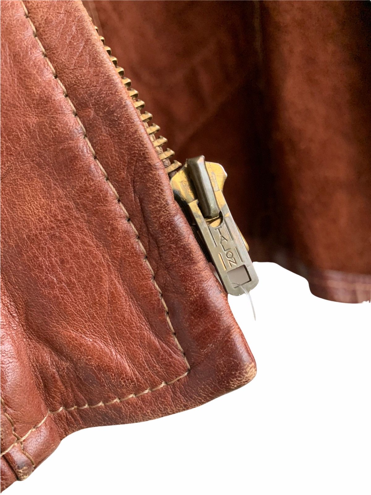 Genuine Leather Vintage 70s Casual Leather Jacket Size US S / EU 44-46 / 1 - 16 Thumbnail