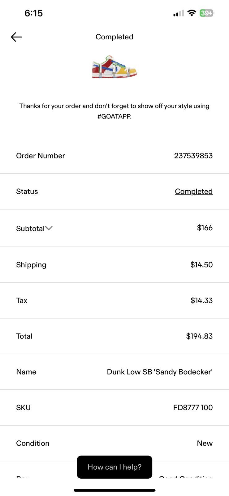 Nike × eBay Nike SB Dunk Low OG QS ‘EBay’ Size US 8 / EU 41 - 10 Thumbnail