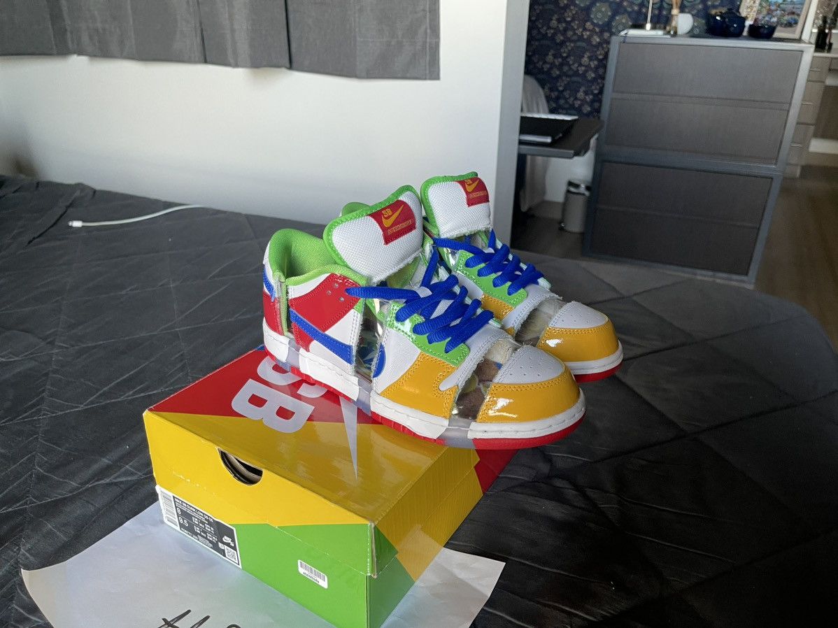 Nike × eBay Nike SB Dunk Low OG QS ‘EBay’ Size US 8 / EU 41 - 1 Thumbnail
