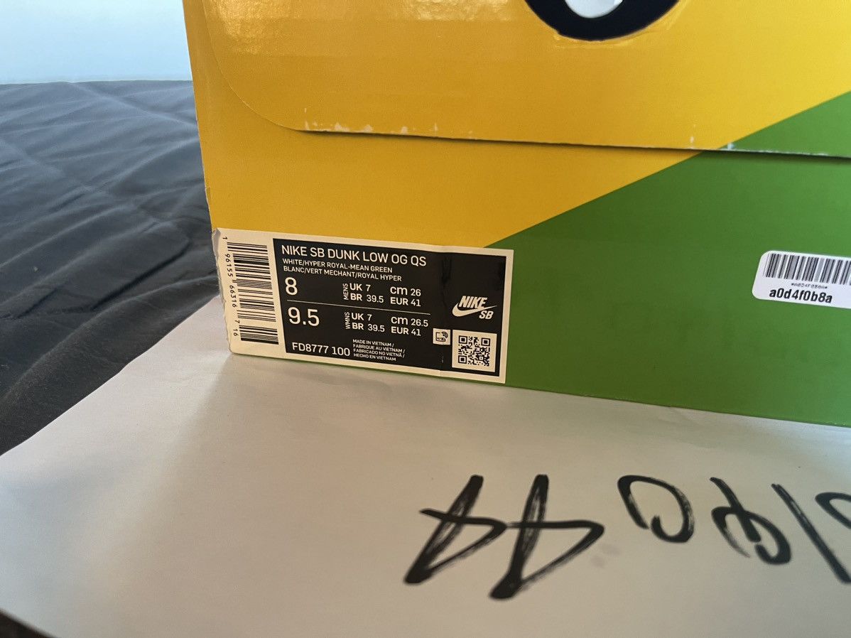 Nike × eBay Nike SB Dunk Low OG QS ‘EBay’ Size US 8 / EU 41 - 6 Thumbnail