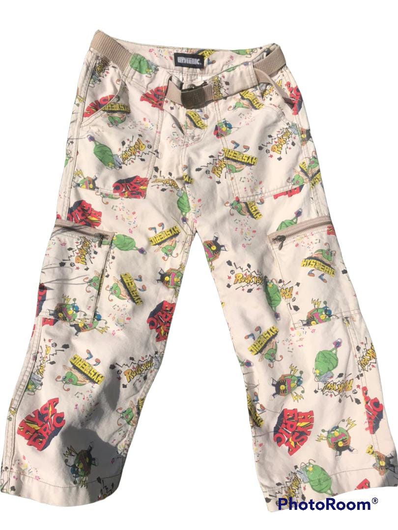 Hysteric Glamour PANTS Hysteric Glamour Rock You MONOGRAM Size US 30 / EU 46 - 5 Thumbnail
