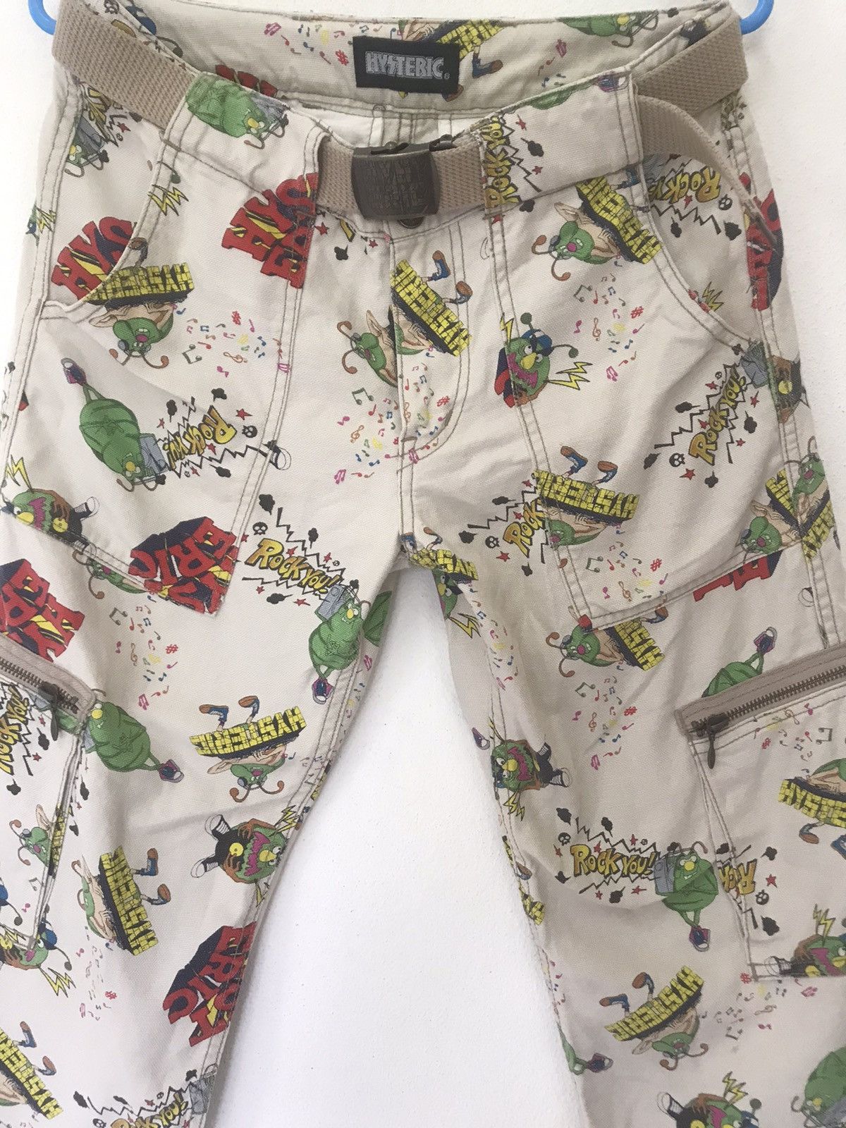 Hysteric Glamour PANTS Hysteric Glamour Rock You MONOGRAM Size US 30 / EU 46 - 11 Thumbnail