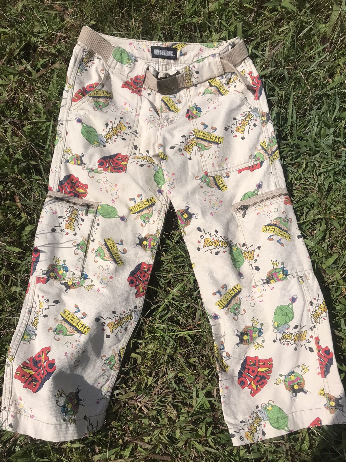Hysteric Glamour PANTS Hysteric Glamour Rock You MONOGRAM Size US 30 / EU 46 - 7 Thumbnail