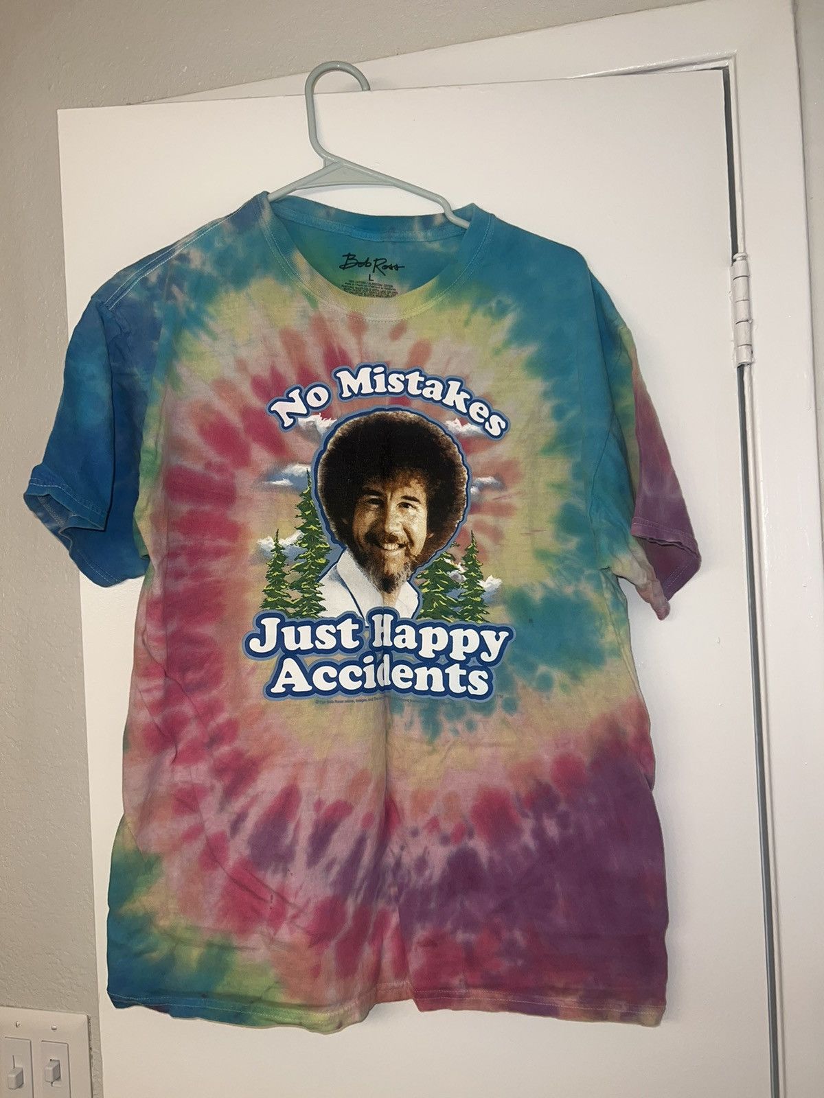 Authentic BOB ROSS “No Mistakes Only Happy Accidents”