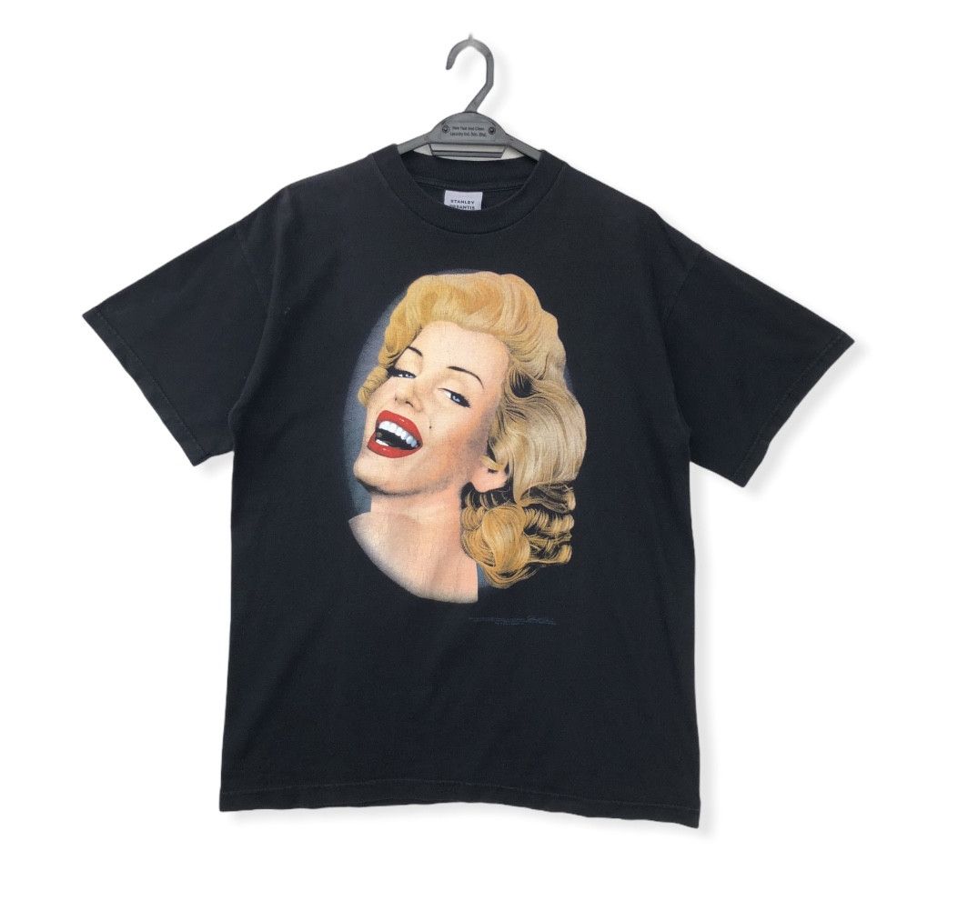 Vintage RARE🔥VINTAGE 1995 STANLEY DESANTIS MARILYN MONROE TEE Size US L / EU 52-54 / 3 - 1 Thumbnail