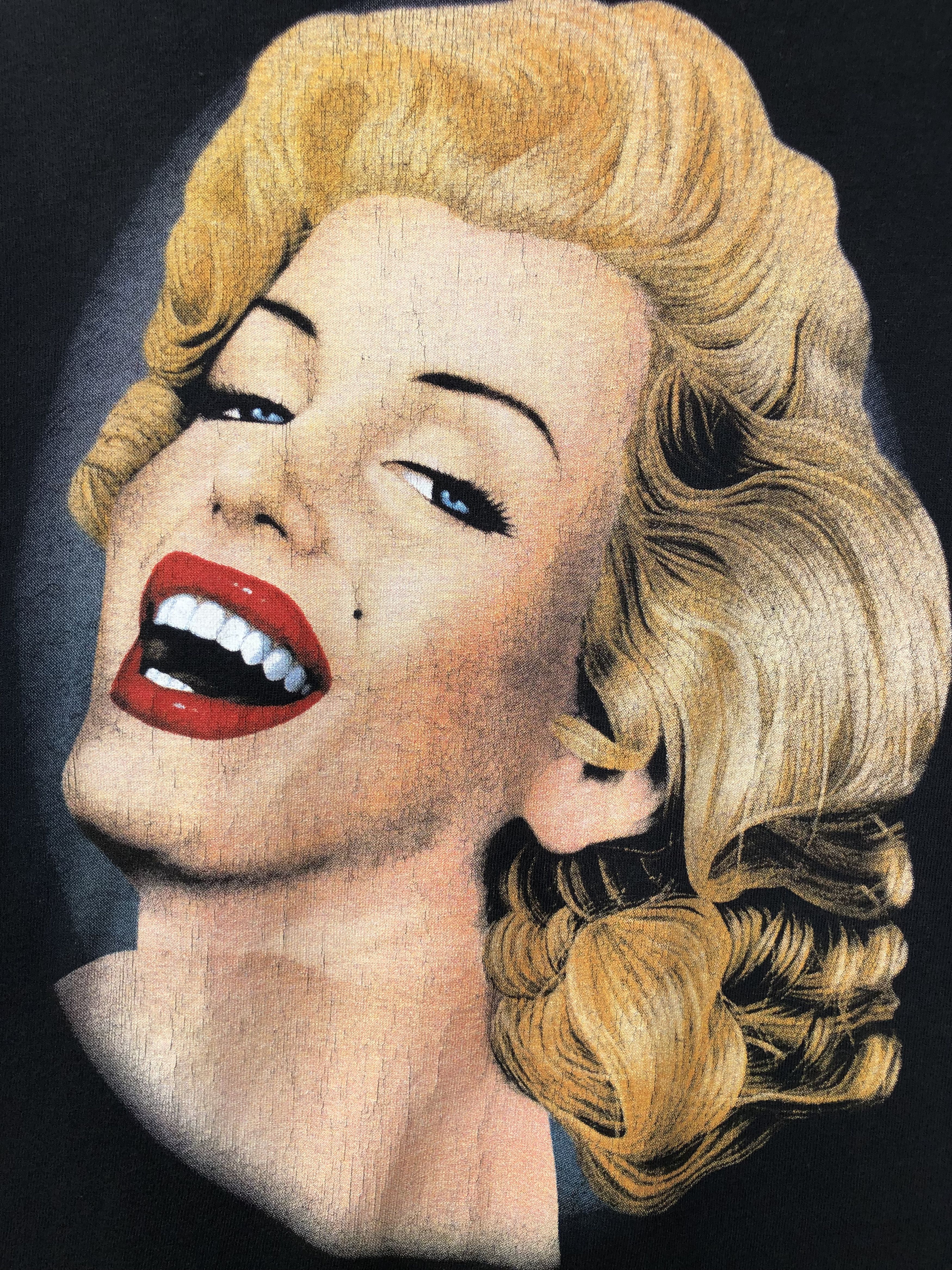 Vintage RARE🔥VINTAGE 1995 STANLEY DESANTIS MARILYN MONROE TEE Size US L / EU 52-54 / 3 - 3 Thumbnail