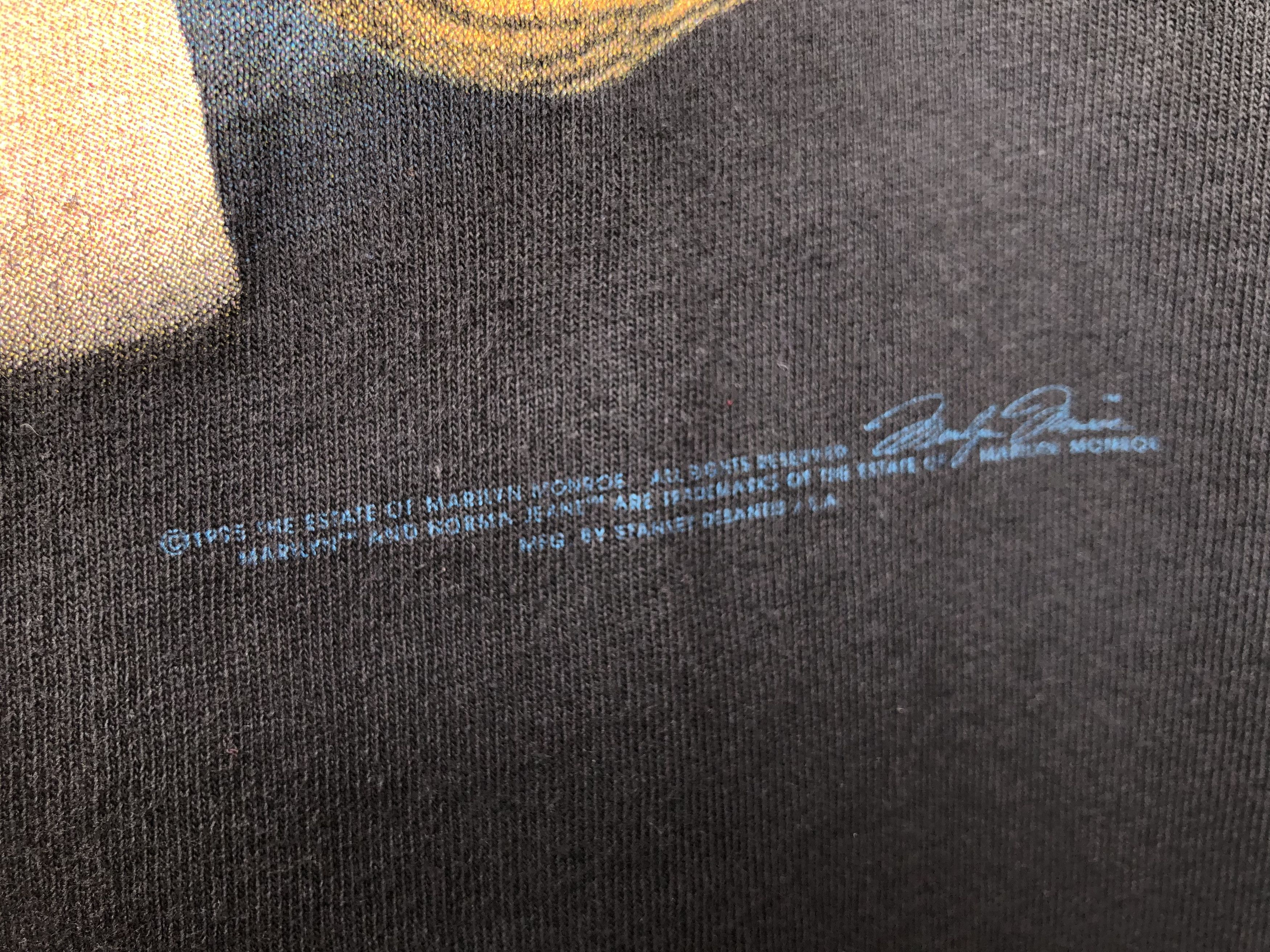 Vintage RARE🔥VINTAGE 1995 STANLEY DESANTIS MARILYN MONROE TEE Size US L / EU 52-54 / 3 - 7 Thumbnail