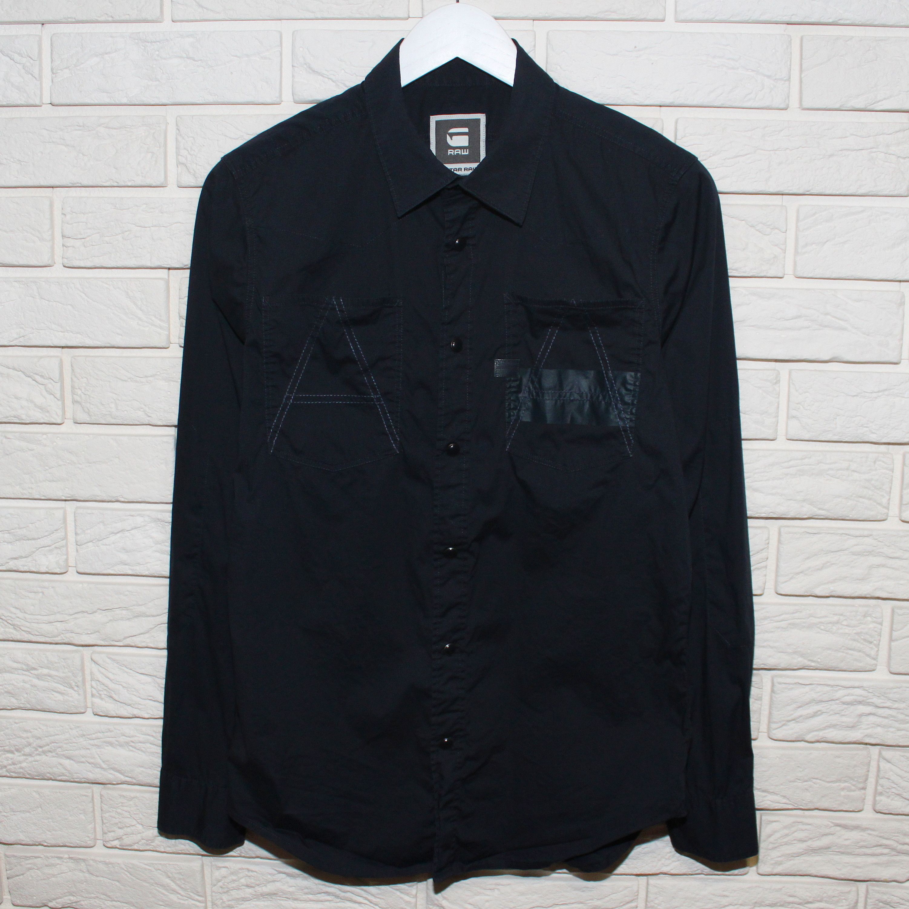 G-Star Men's G-Star Dark Blue Longsleeve Shirt Size S Size US S / EU 44-46 / 1 - 3 Thumbnail