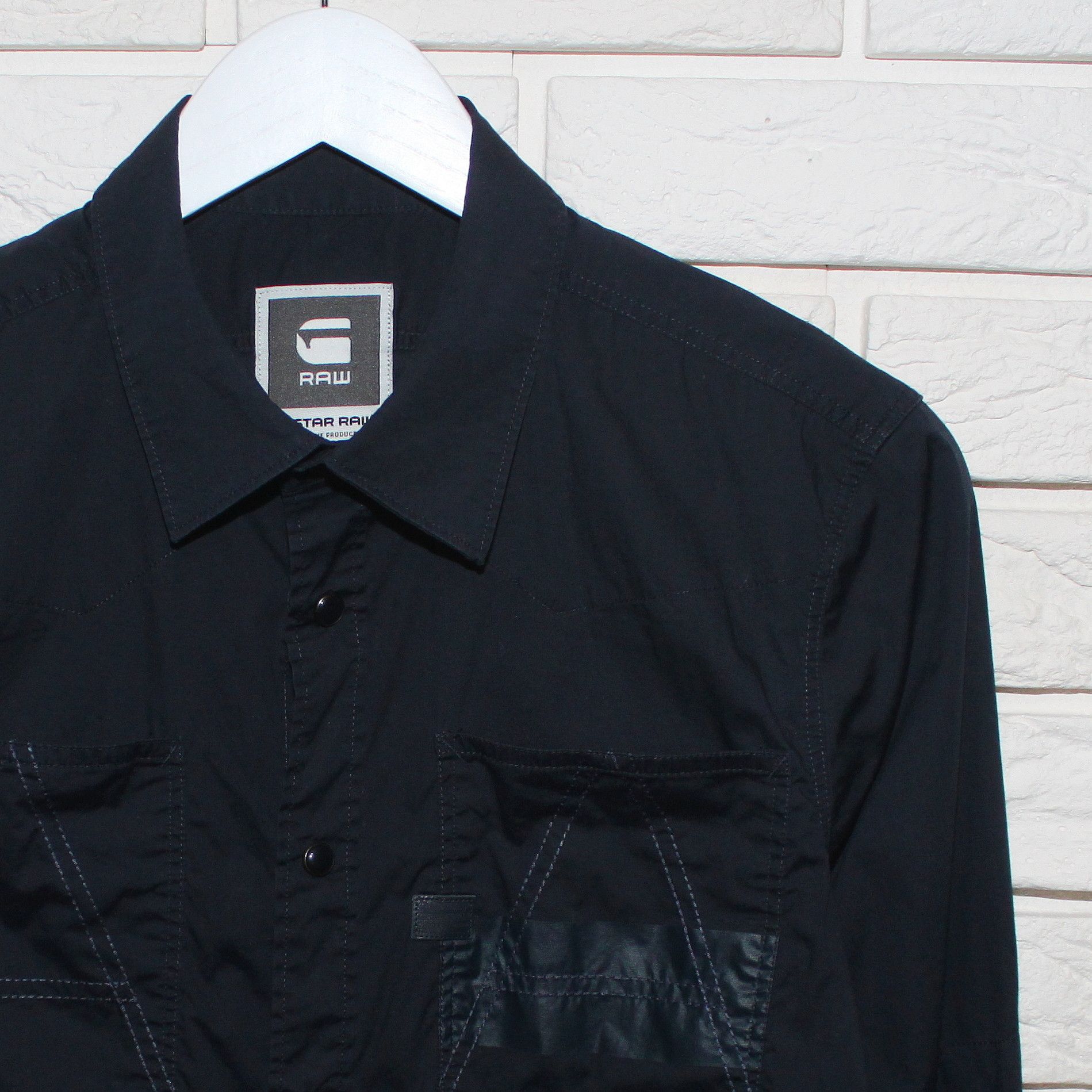 G-Star Men's G-Star Dark Blue Longsleeve Shirt Size S Size US S / EU 44-46 / 1 - 1 Thumbnail