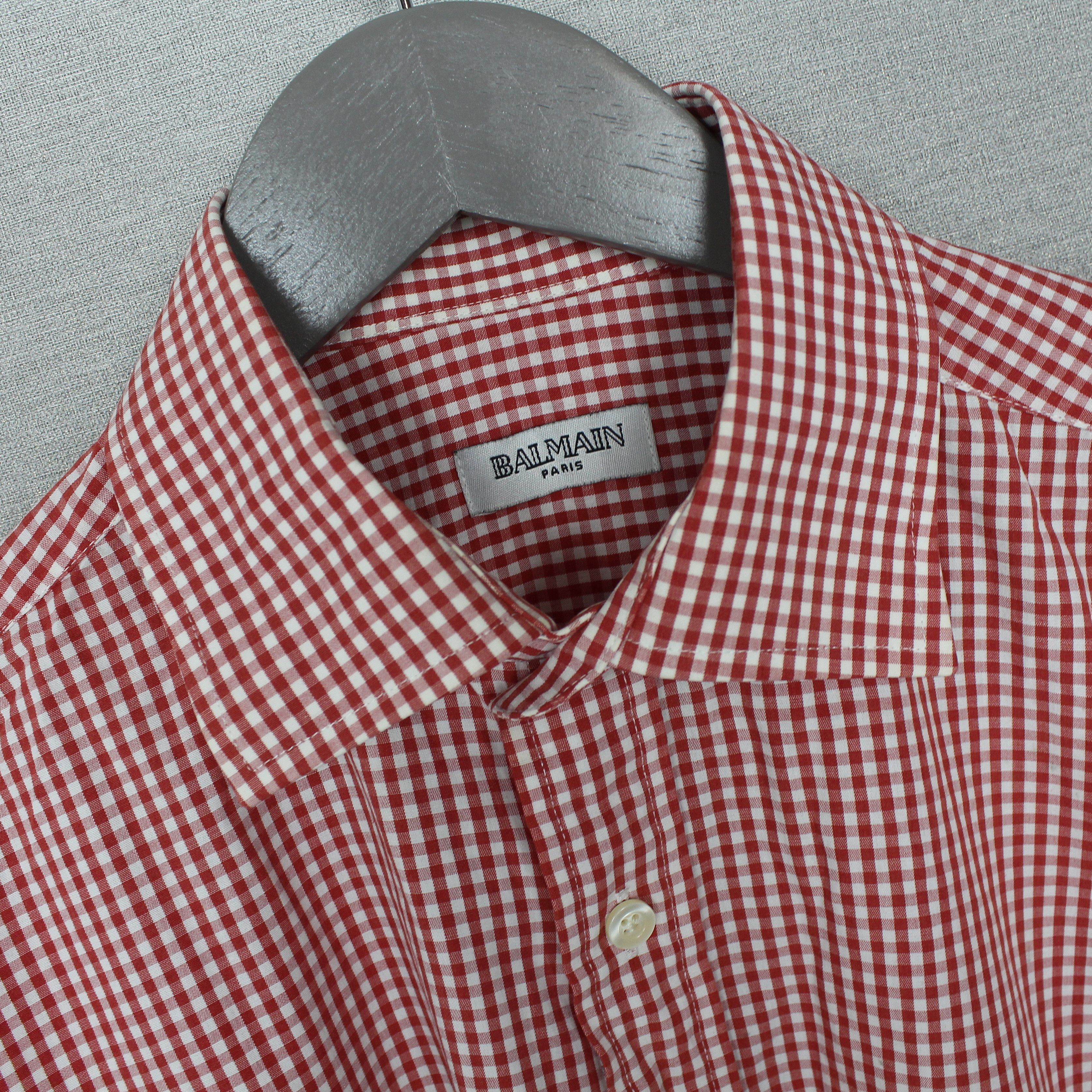 Balmain Balmain Longsleeve Shirt Сuff On Сufflinks Size L XL Size US L / EU 52-54 / 3 - 10 Thumbnail