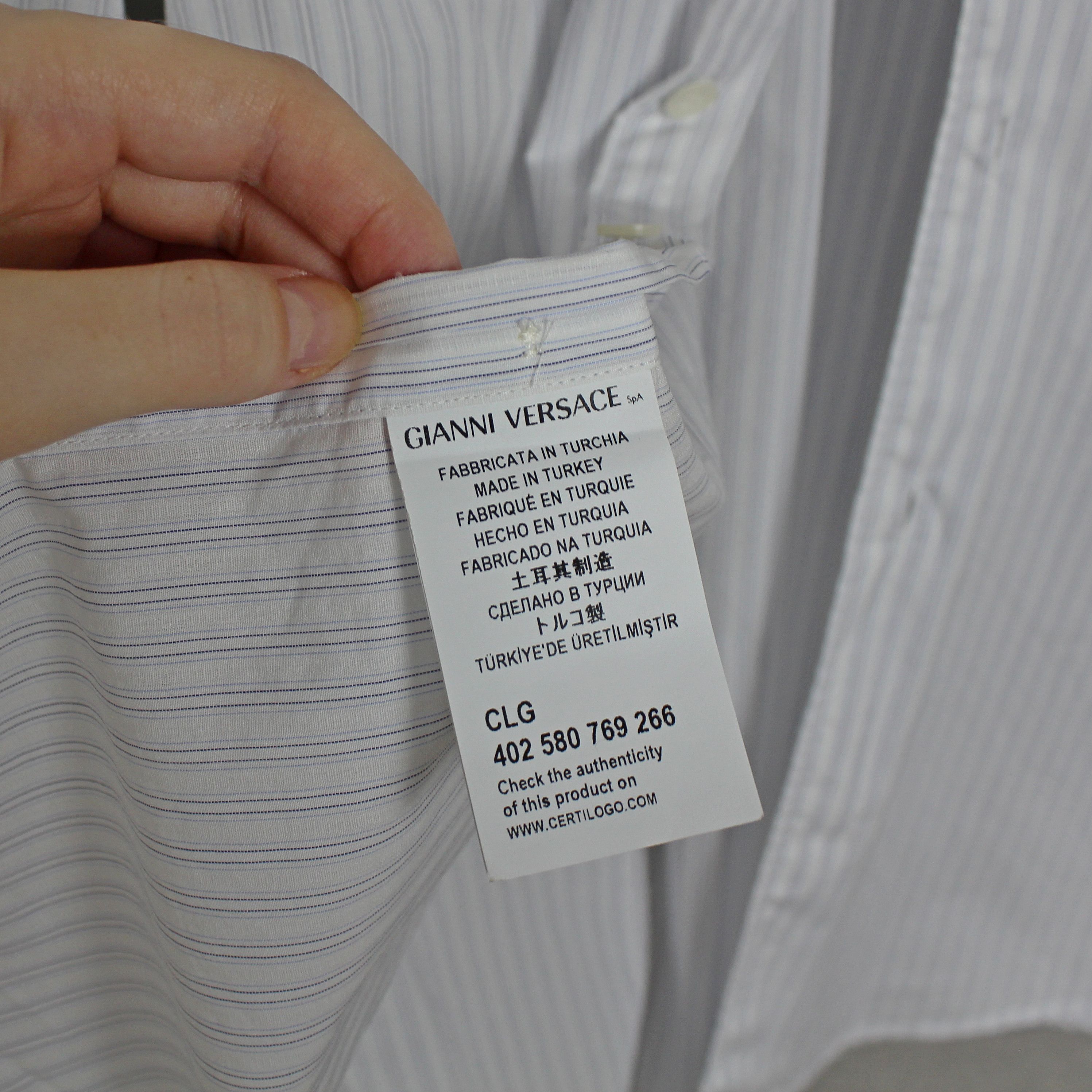 Versace Versace Collection Longsleeve Shirt Size 16 41 L Size US L / EU 52-54 / 3 - 10 Thumbnail