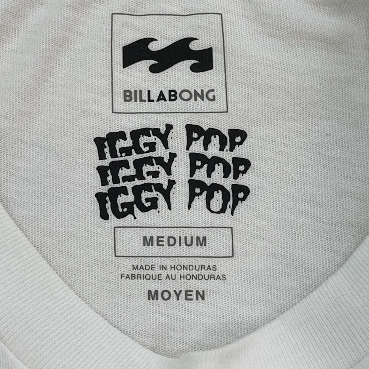 Band Tees Iggy Pop x Billabong T-Shirt Size US M / EU 48-50 / 2 - 5 Thumbnail