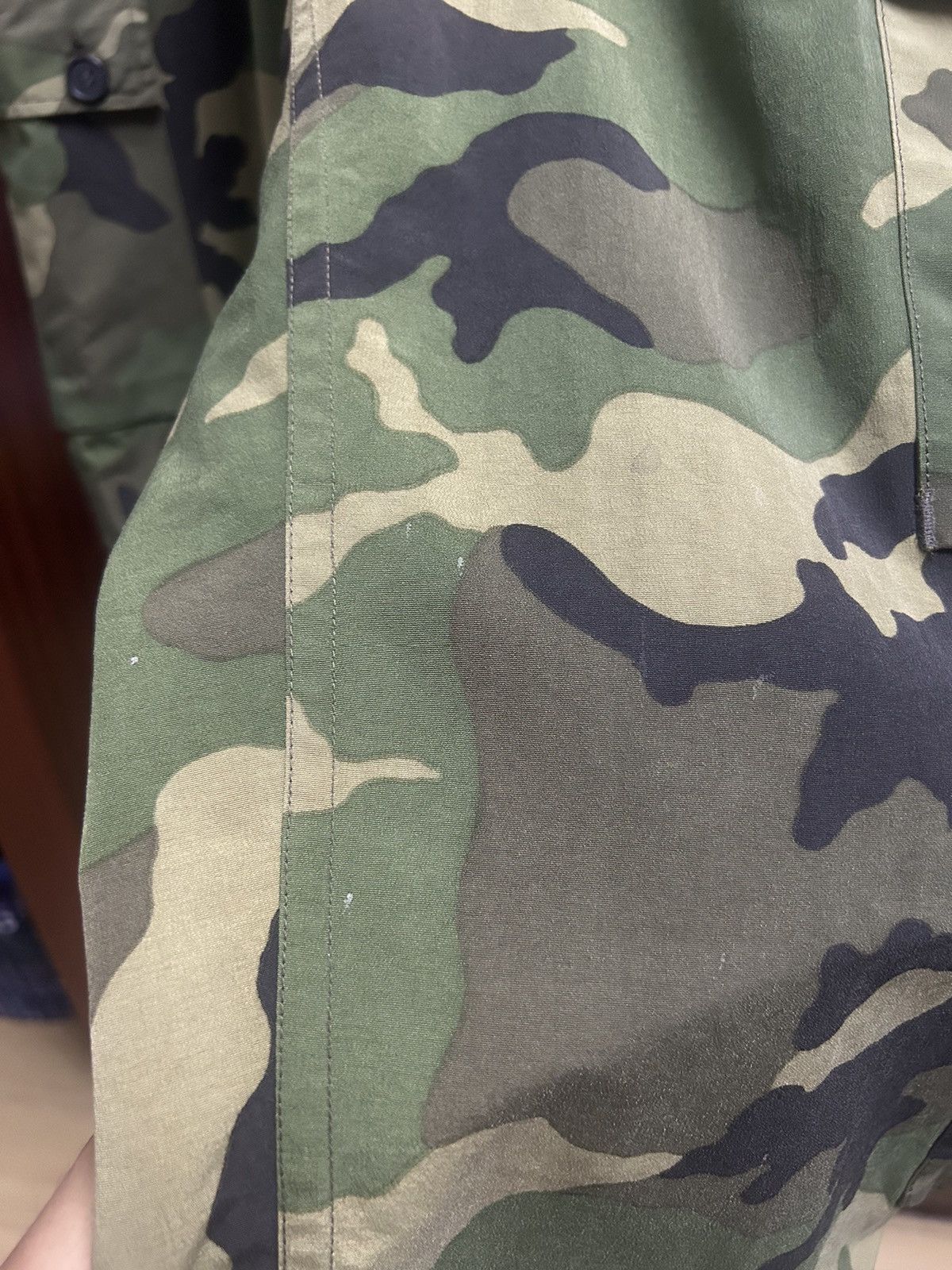 Bape OG Vintage 90s A Bathing Ape Woodland Camo Cargo Pants Size US 30 / EU 46 - 4 Thumbnail