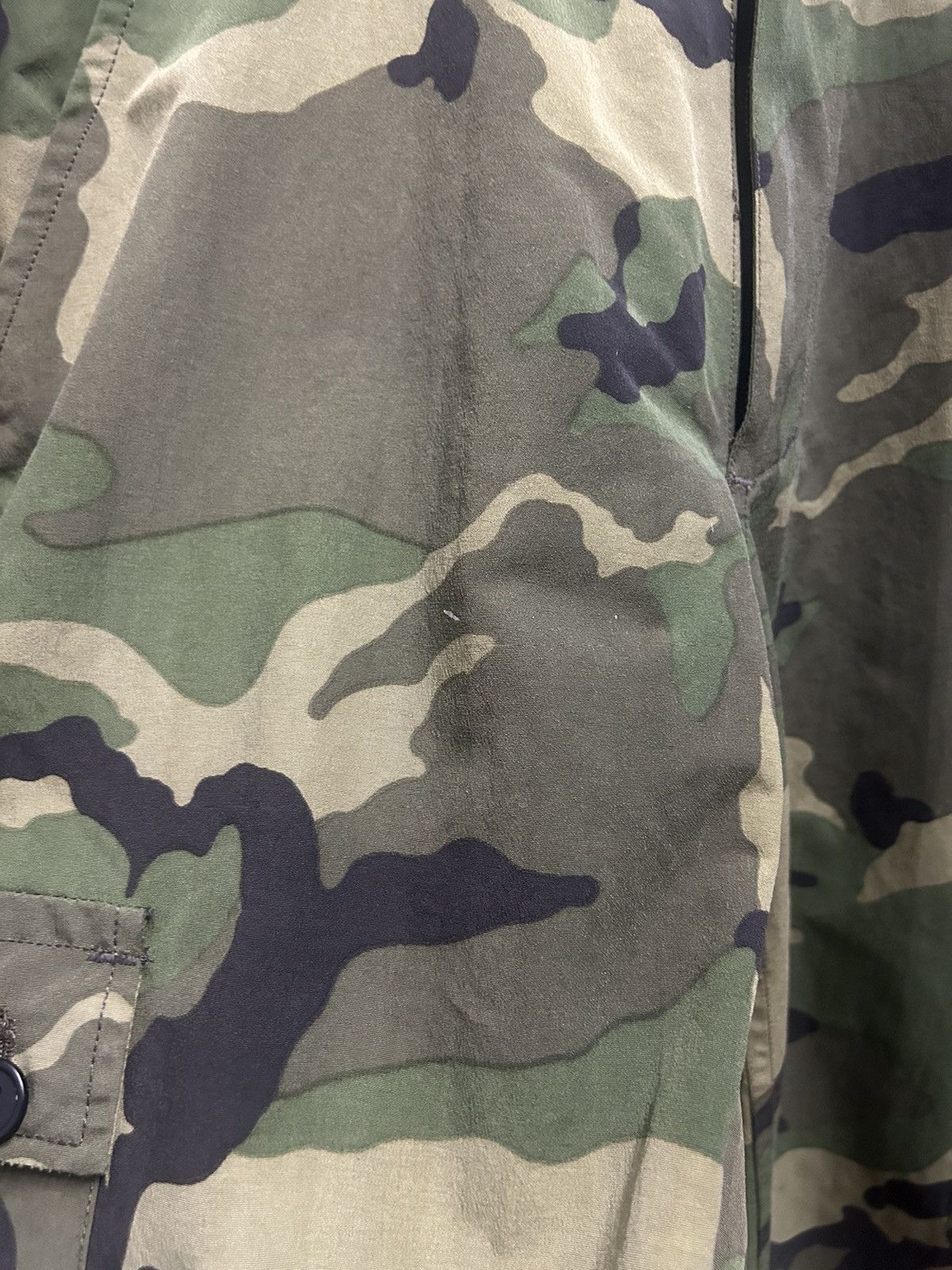 Bape OG Vintage 90s A Bathing Ape Woodland Camo Cargo Pants Size US 30 / EU 46 - 3 Thumbnail
