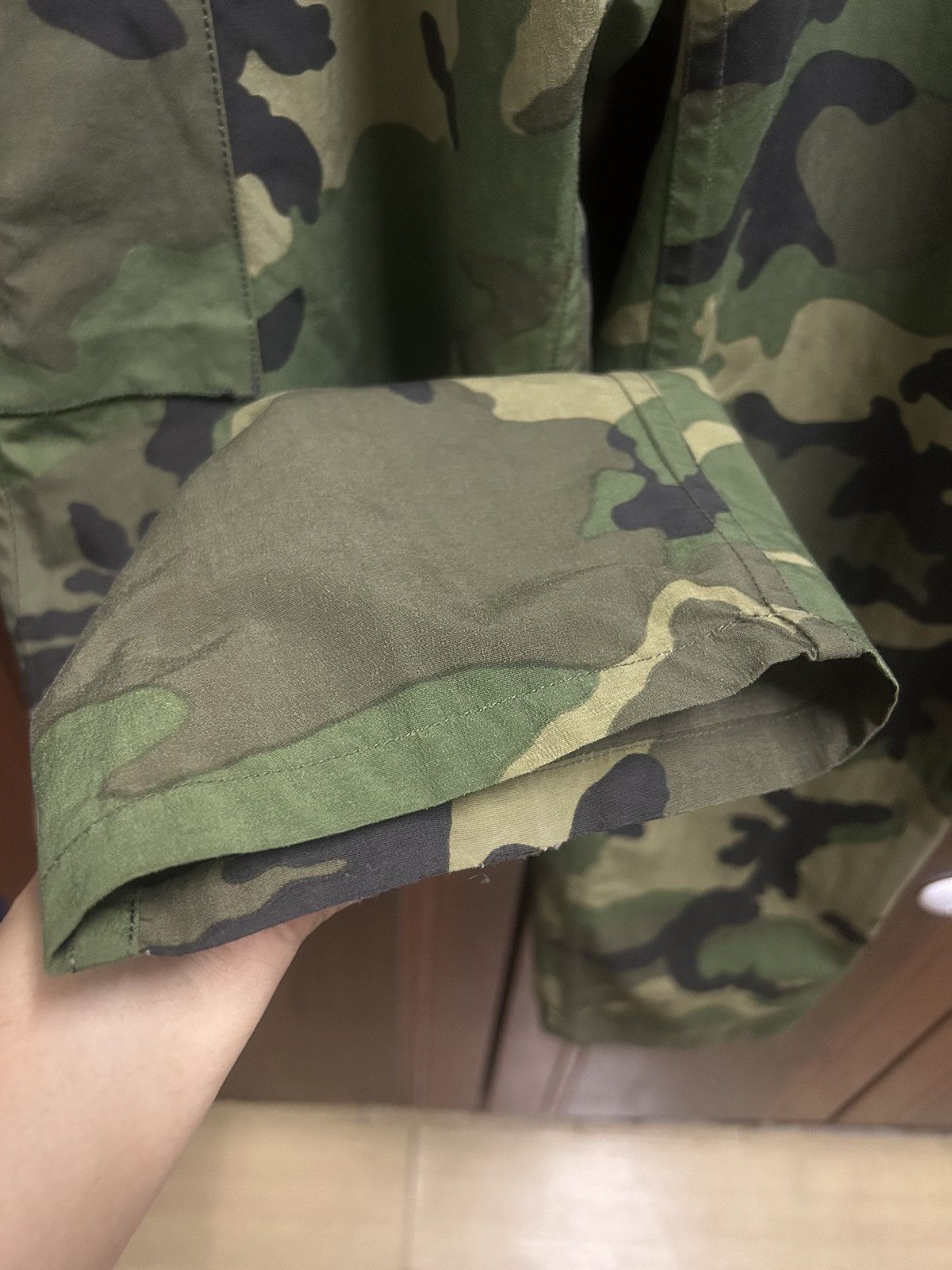 Bape OG Vintage 90s A Bathing Ape Woodland Camo Cargo Pants Size US 30 / EU 46 - 11 Thumbnail