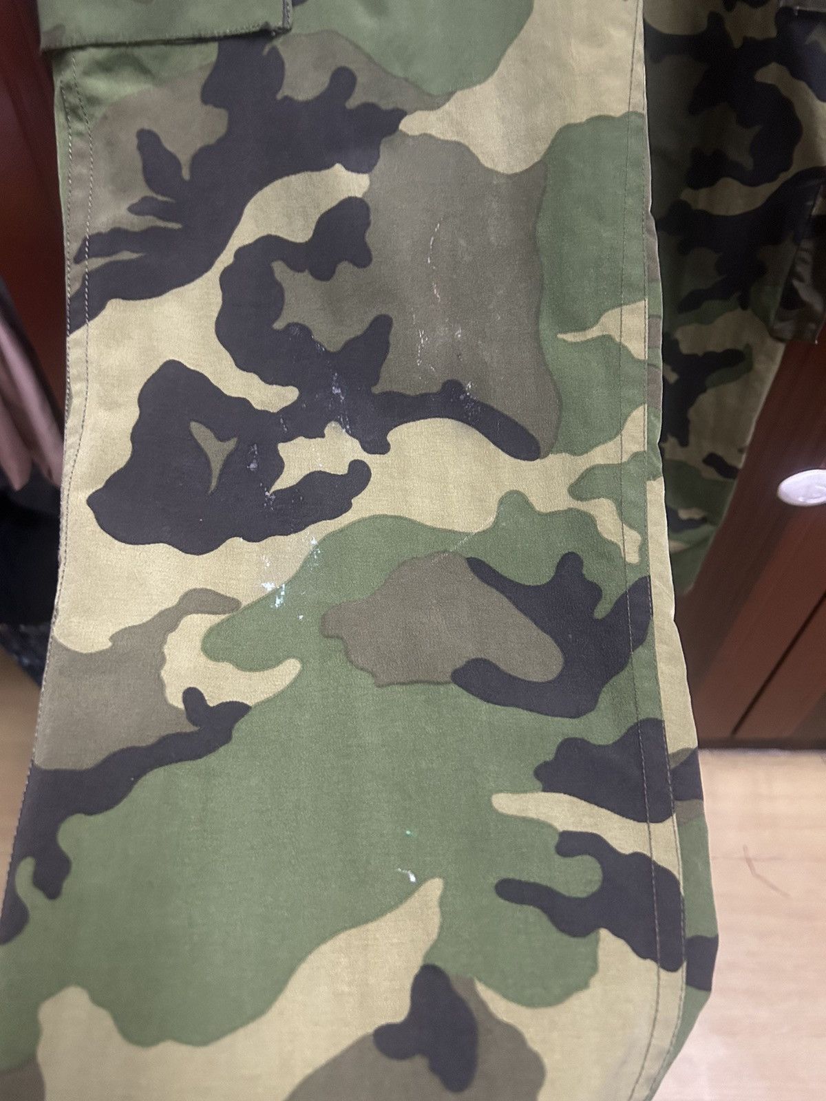 Bape OG Vintage 90s A Bathing Ape Woodland Camo Cargo Pants Size US 30 / EU 46 - 2 Thumbnail